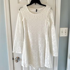 H&M Bell Sleeve Lace Dress